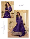 Aaradhana By Sayuri Viscose Wholesale Gown With Dupatta Suppliers In Mumbai
